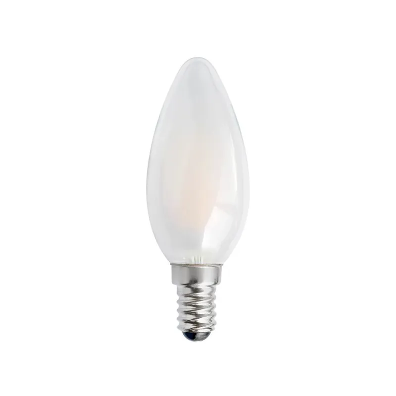 Alta Calidad MANTRA Bombilla Vela Opal E14 4W 4000K