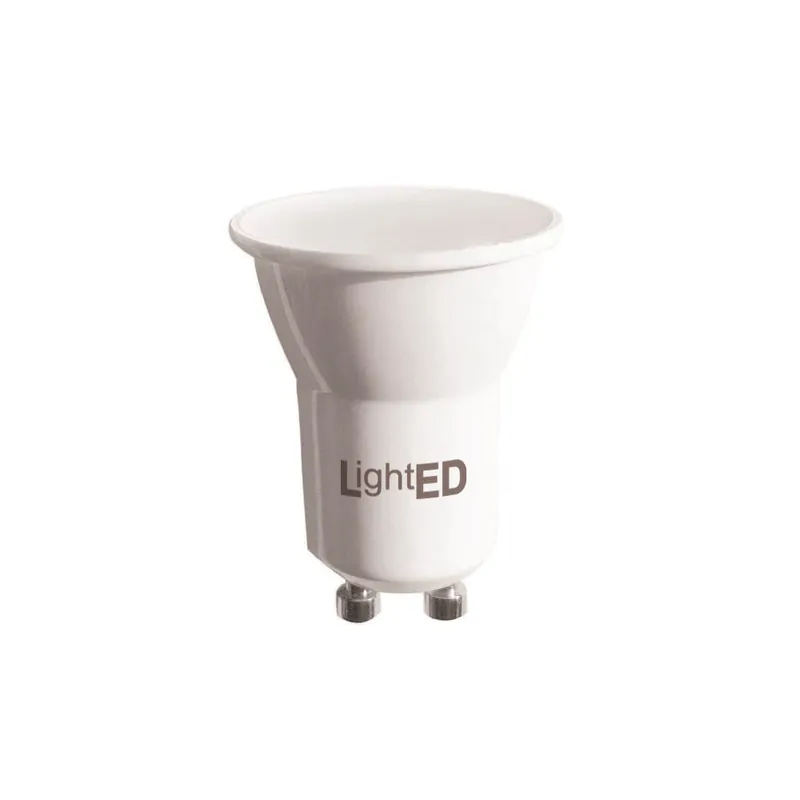 LIGHTED Bombilla Mini GU10 3W 5000K Novedad