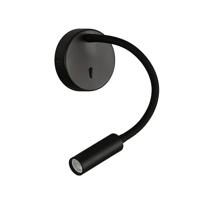Bestseller INCOLAMP Lector Redondo Flexible Negro G9 3000K