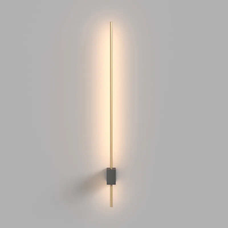 Última Oportunidad MAYTONI PARS 623 Aplique de Pared Negro-Oro
