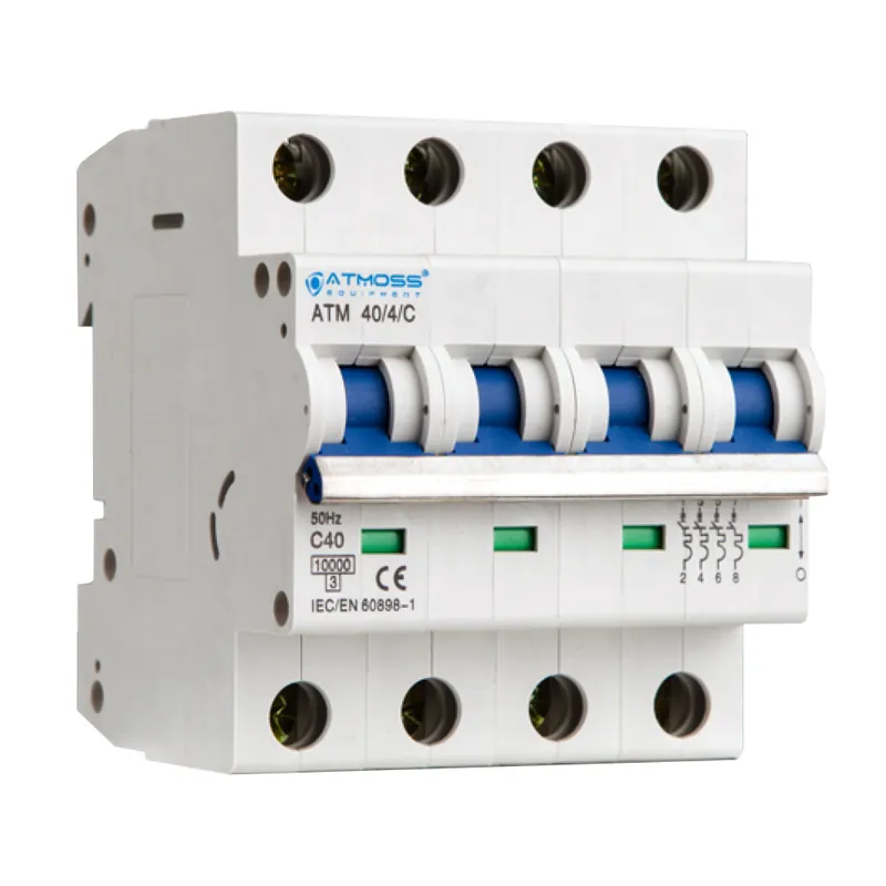 ATMOSS MAGNETOTERMICO 4P 10KA CURVA D 50A Pago Seguro