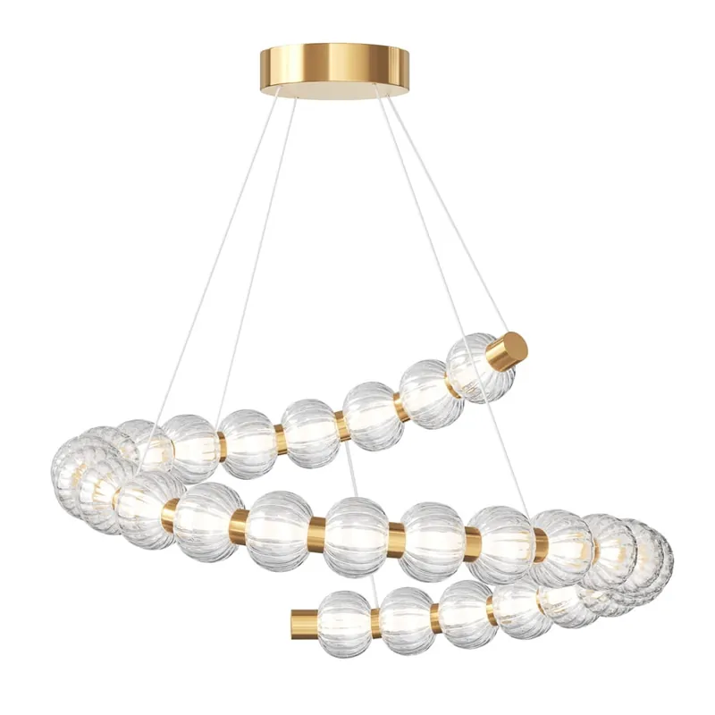 Disponible Ahora MAYTONI AMULET Ø800 Colgante Dorado