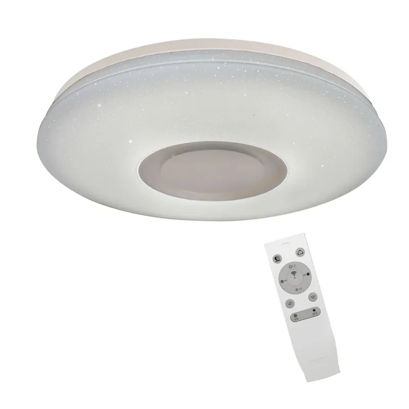 Plafonnier LED avec haut-parleur Smart Round (52W) Entrega Rápida