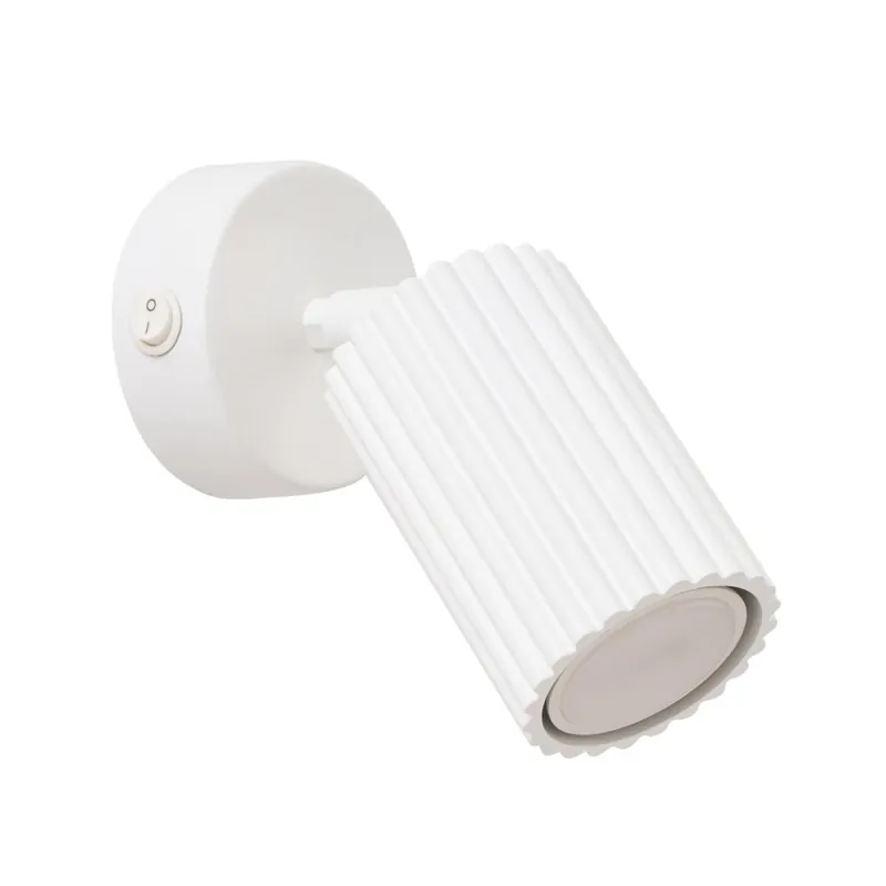 Applique murale Moto, blanc avec interrupteur Última Oportunidad