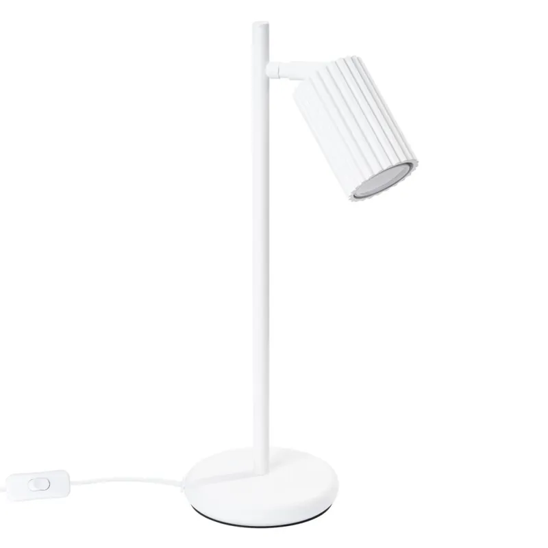 Novedad Lampe de table Moto, blanc