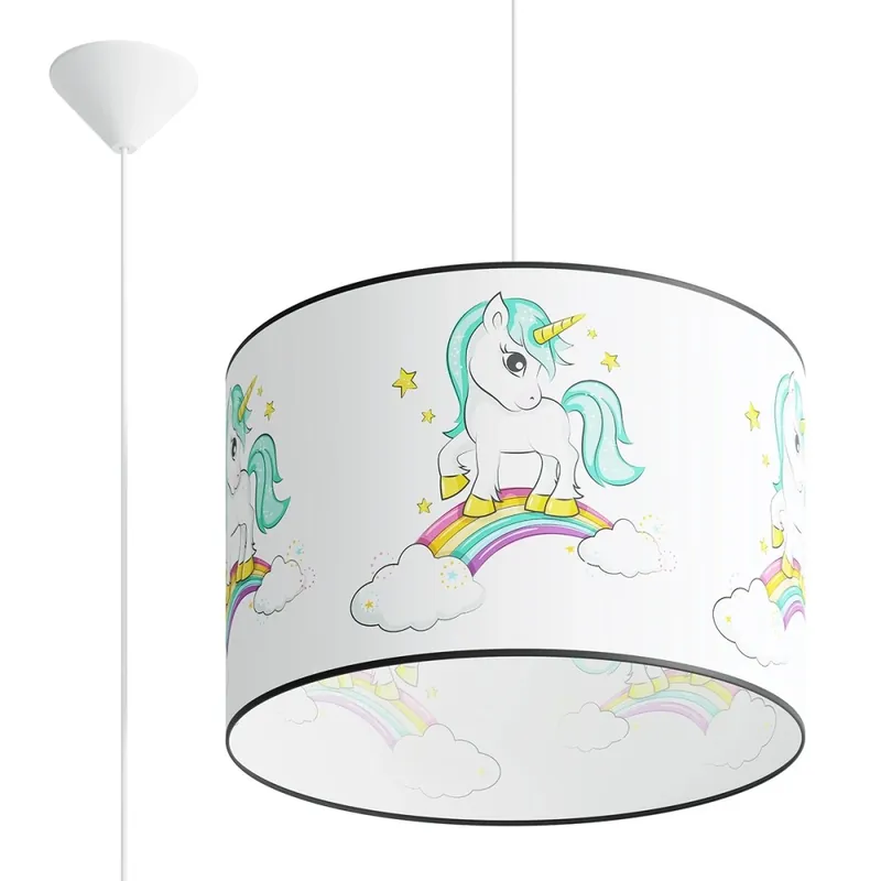 Promoción Suspension enfant Licorne 40, multicolore