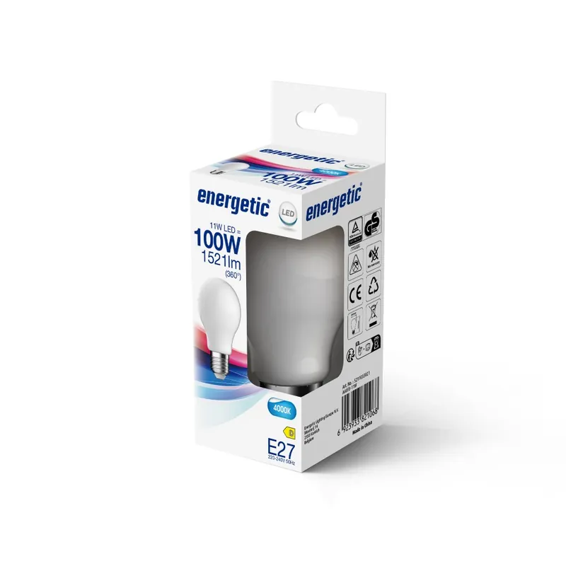 Ampoule LED E27 A60 4000K (11W) Entrega Rápida