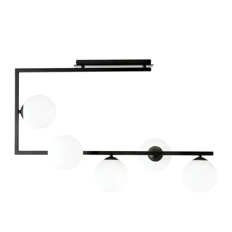 Favorito De Clientes Plafón de techo Ventara Opal (5 luces)