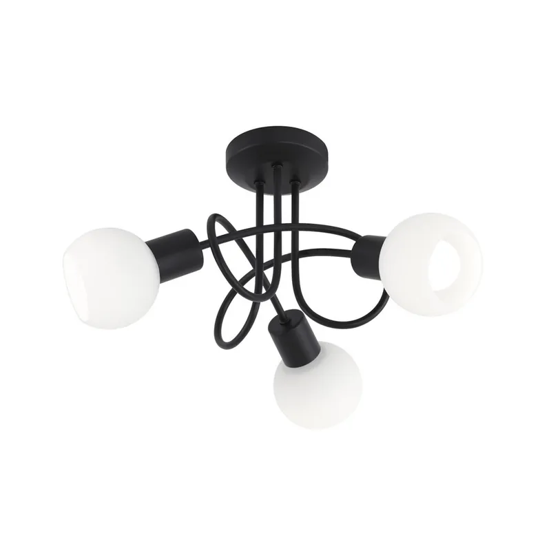 Plafón de techo Opal (3 luces) Solo Hoy