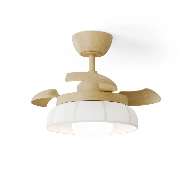A Buen Precio Ventilador LED aspas retráctiles Emma S Lite CCT Dim (12W)
