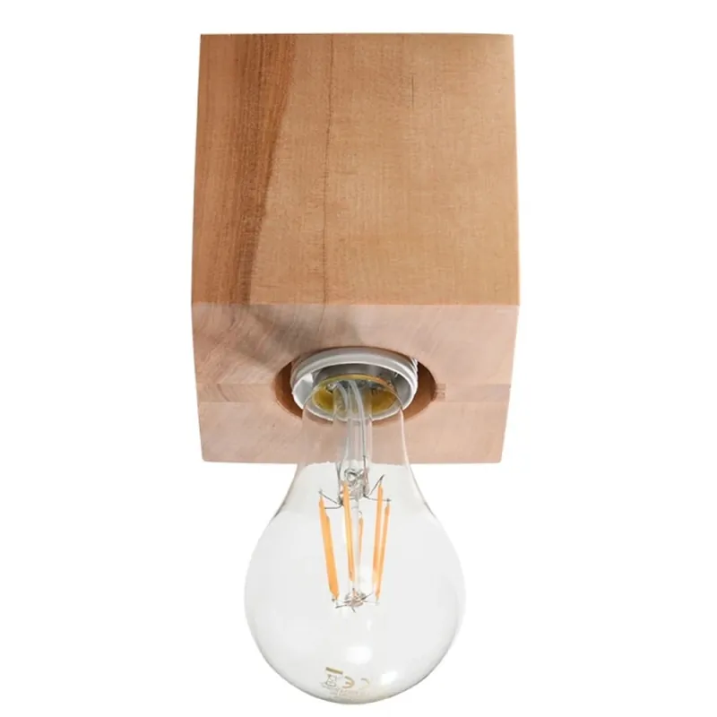 Favorito De Clientes Foco de superficie Sorel madera natural