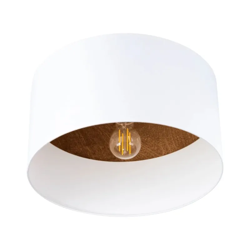 Plafón Inmimi blanco - marrón oscuro Oferta De Temporada