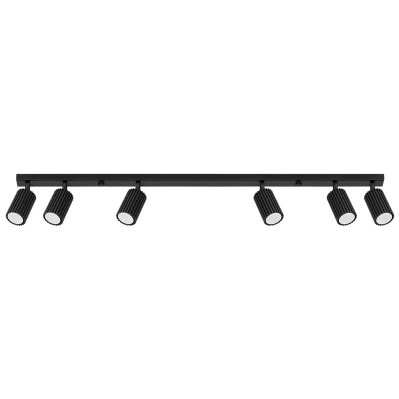 Oferta Regleta Moto negro, 6 luces