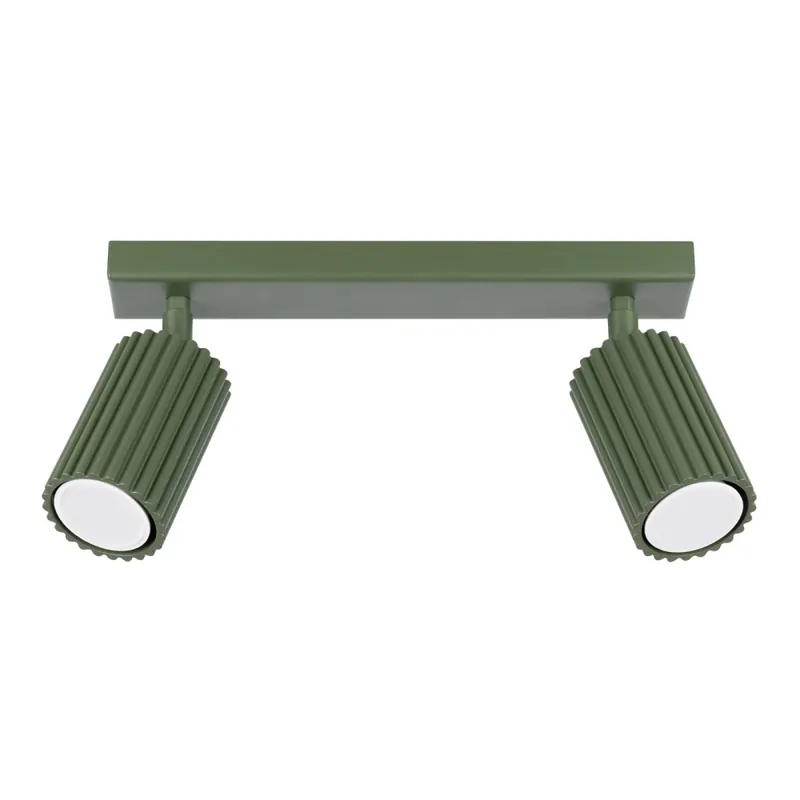 Compra Ahora Regleta Moto verde, 2 luces