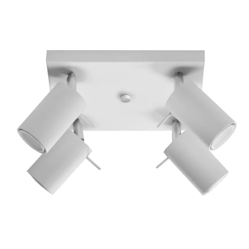 Promoción Plafón Vinivi blanco, 4 luces