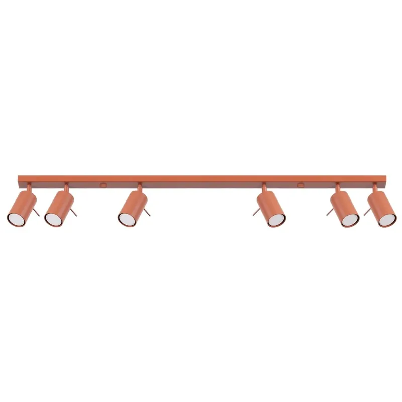 Promoción Regleta Vinivi rojo, 6 luces