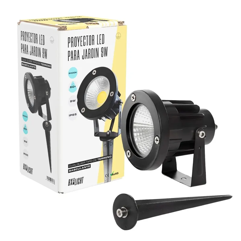 Proyector Led para Jardin 9W 3000 K Compra Ahora