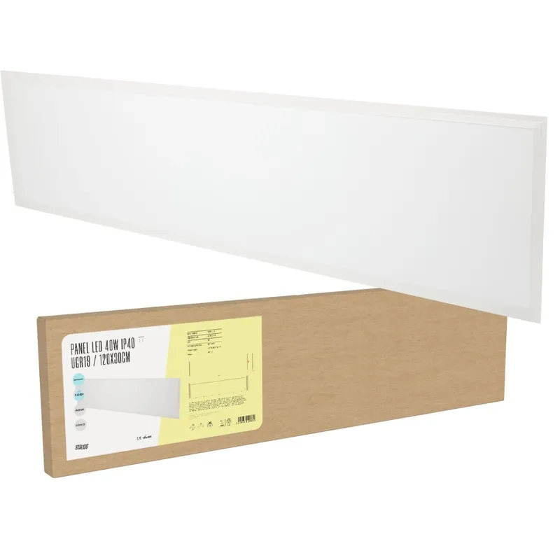 Popular Panel LED 40W 3600Lm 6000ºK120x30Cm 40.000H
