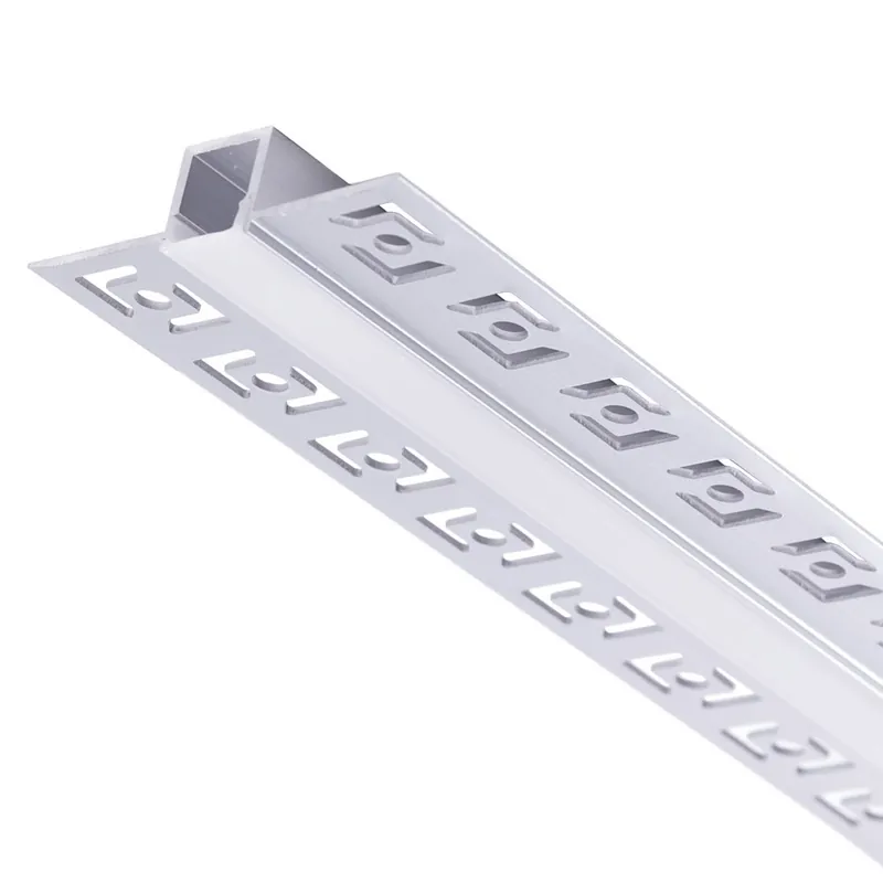 Directo De Fábrica Perfil de Aluminio para Empotrar Escayola/Pladur Tira LED 9mm 1M