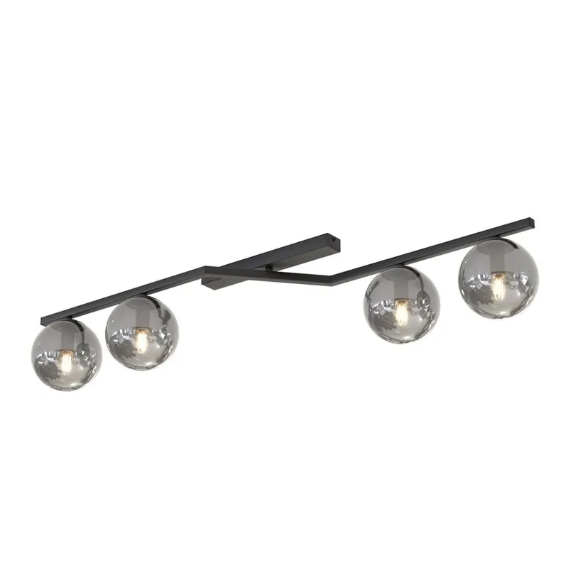 Lámpara de techo Aurelis grafito (4 luces) Novedad