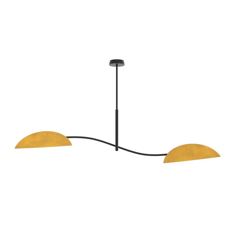 Lámpara de techo Norgi Mostaza (2 luces) Ocasión Especial