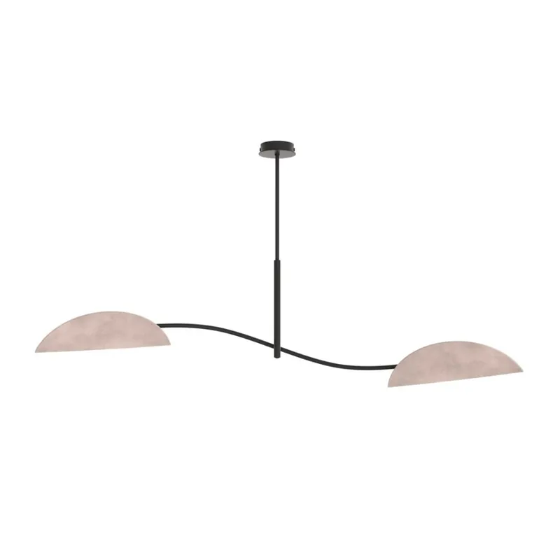 Lámpara de techo Norgi Gris (2 luces) Ocasión Especial