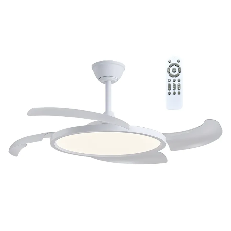 Comprar En Línea Ventilador LED con aspas retráctiles Key CCT Dim (43W)
