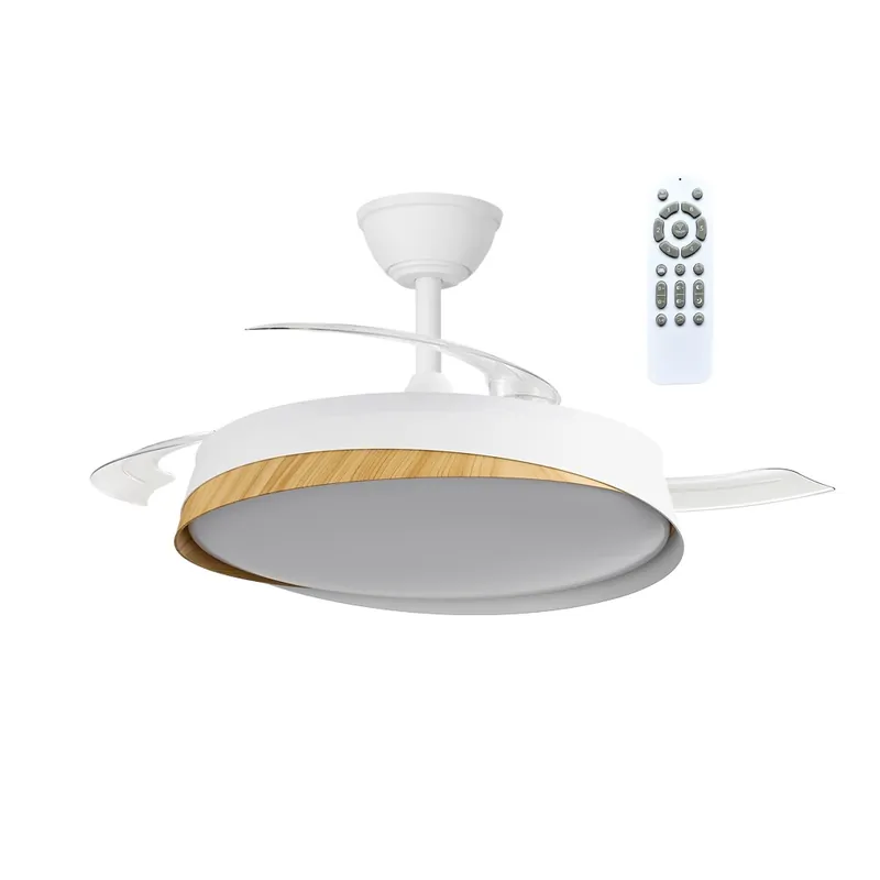 Comprar En Línea Ventilador LED aspas retráctiles Marte CCT Dim (48W)