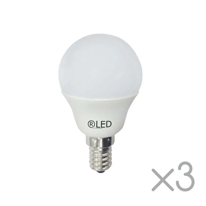 No Te Lo Pierdas Pack 3 bombillas LED cálidas E14 (5.2W)