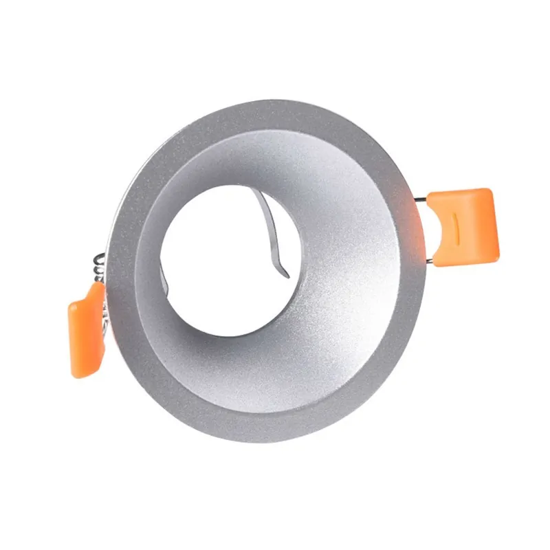 Foco empotrable Confort redondo plateado Oferta