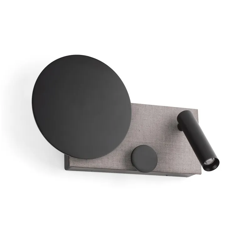 Alta Calidad Aplique LED con lector Klee Izquierdo (10+3W)