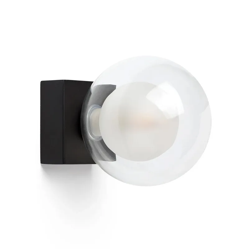 Precio Económico Aplique de pared Perla Negro