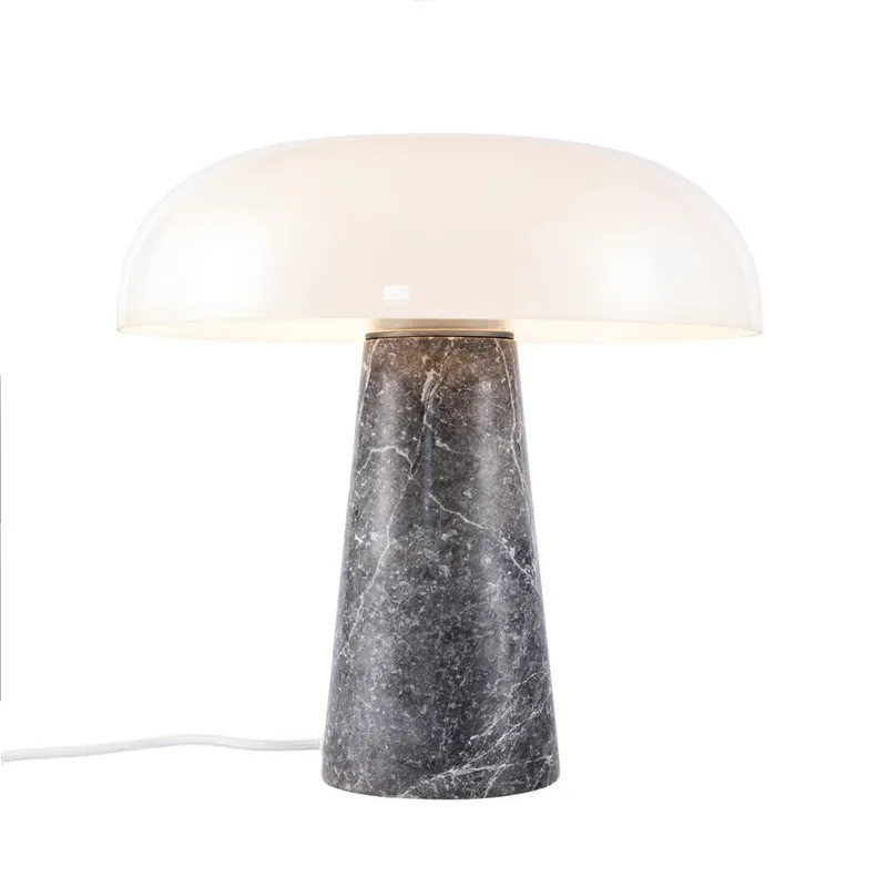 Certificado Lámpara de mesa Glossy Gris