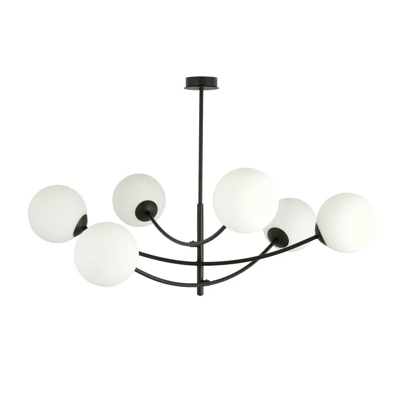 Lámpara de araña Helmet Opal (6 luces) Promoción