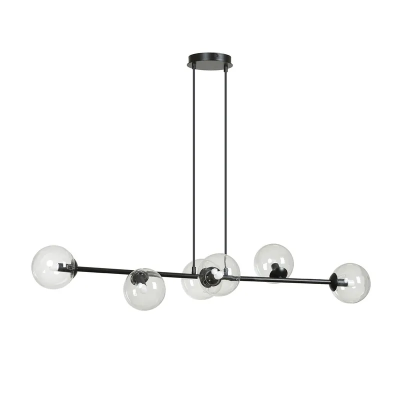Lámpara de techo Palma Transparente (6 luces) Descuento