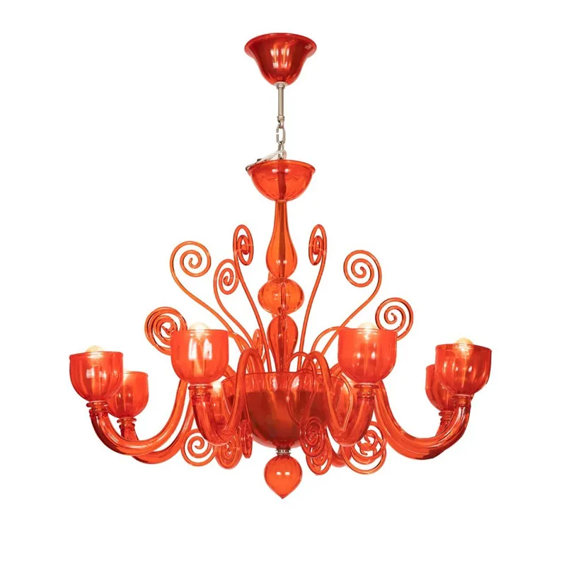 Lámpara de araña Glamour (8 luces) Compra Ahora