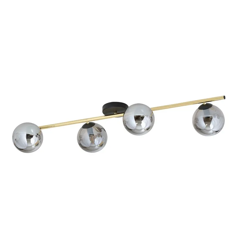 Regleta de techo Dadora Grafito (4 luces) Oferta De Temporada