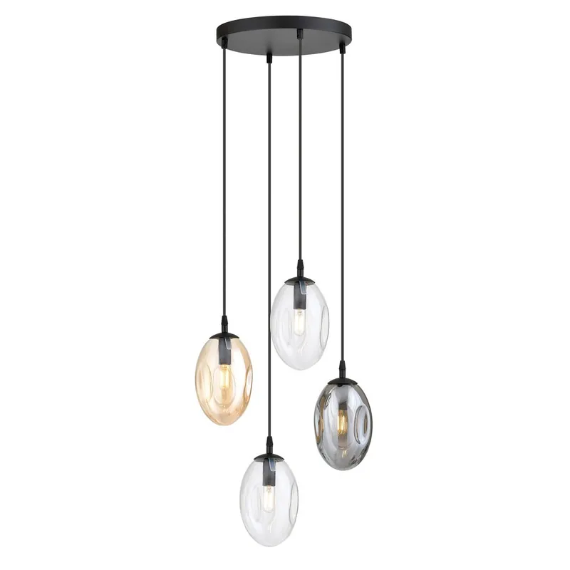 Marca Reconocida Lámpara de techo Celeste Mix (4 luces)