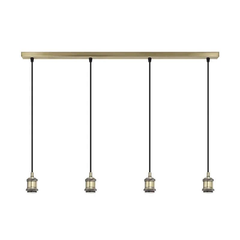 Oferta Flash Regleta de techo Elkan (4 Luces)