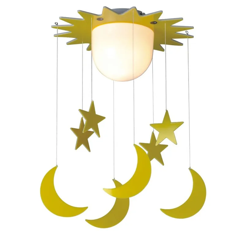 Plafonnier avec pendentifs Étoiles et Lunes Compra Ahora