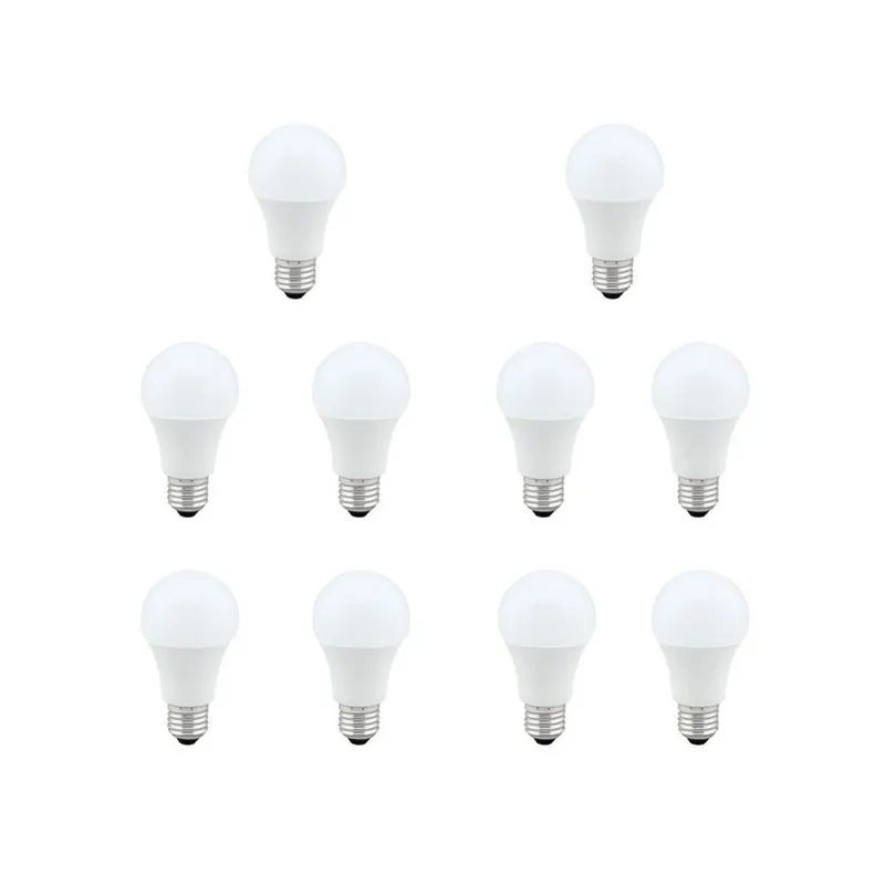 Oferta Limitada Pack 10 Bombillas LED Estandard E27 (5W - 3000K)