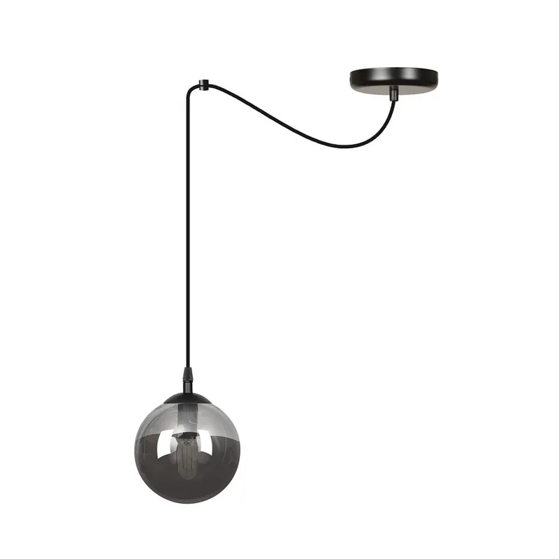 Descuento Lampe de plafond Fedora Graphite