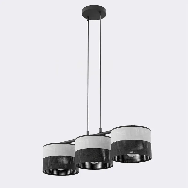 Rebajas Lámpara colgante Lomis Gris (3 luces)