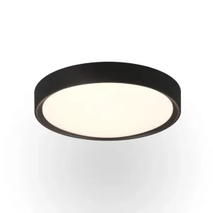 A Buen Precio Plafón de baño Trio Clarimo LED negro mate 3000K IP44 Ø33cm 659011832