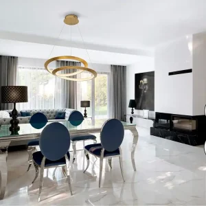 Súper Precio Lámpara de techo colgante Schuller Eternity dorado y oro 3000K regulable Ø60cm 165723D