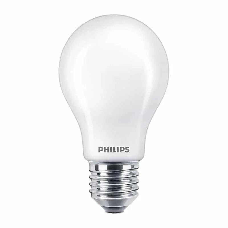 Bombilla de filamento Philips mate 100W A60 E27 2700K-3000K (Cálida) 1521lm No Te Lo Pierdas