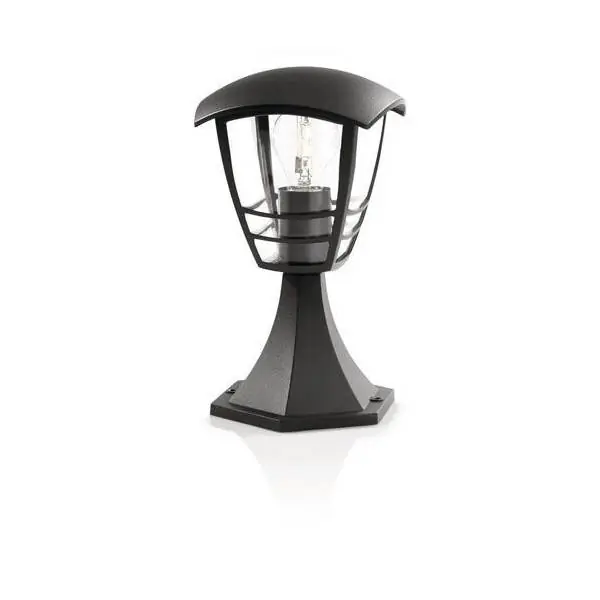 A Buen Precio Philips Creek Baliza exterior 1 luz negro 15382-3016
