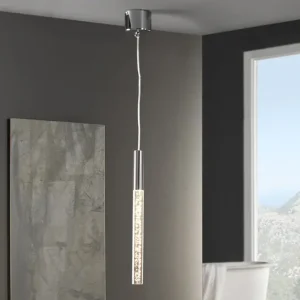 Certificado Lámpara de techo colgante Schuller Cosmo 1 luz cromo 3000K