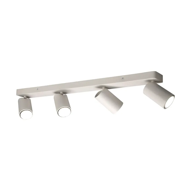 Últimas Unidades Mantra Sal Foco regleta 4 luces orientables blanco mate 6280