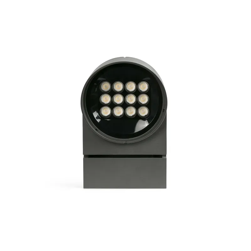 Proyector de exterior Faro Muur LED gris oscuro 3000K IP65 36° 25cm 71771 Compra Hoy
